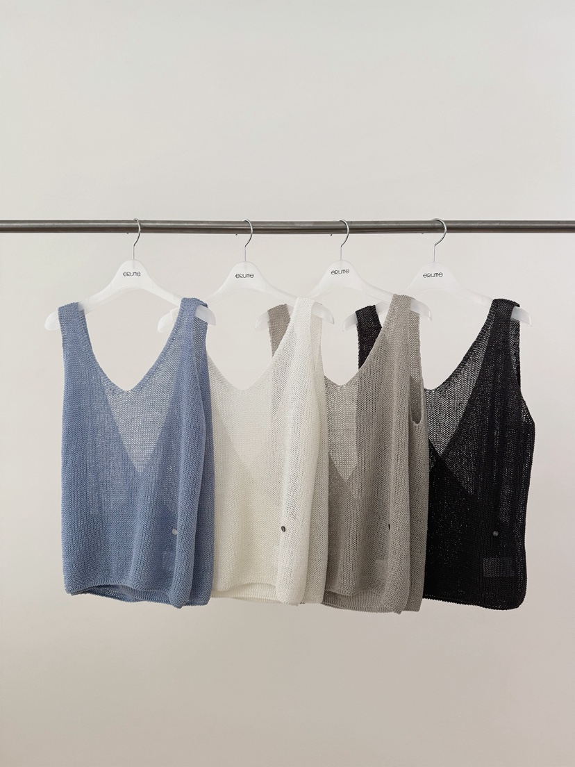 ERUME韓國代購女士新品熱賣人氣時尚推薦26春夏吊帶背心亞麻布ERUME吊帶/背心