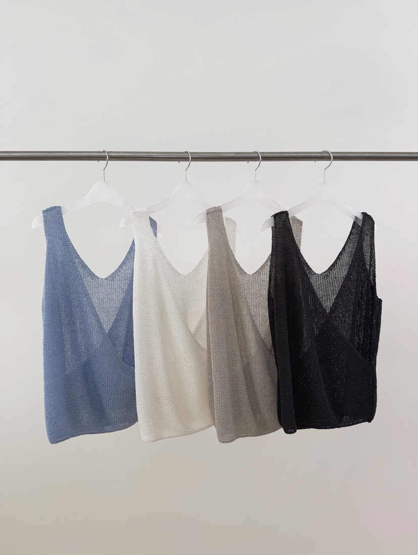 ERUME韓國代購女士新品熱賣人氣時尚推薦26春夏吊帶背心亞麻布ERUME吊帶/背心