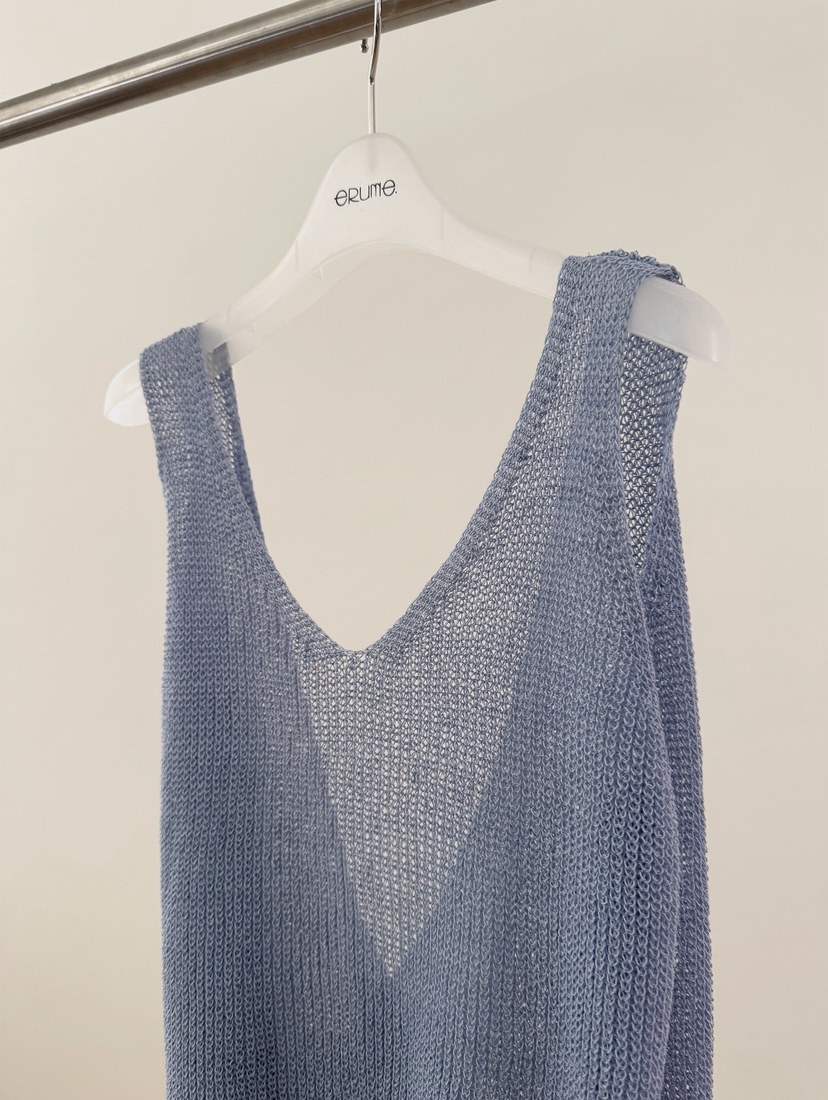 ERUME韓國代購女士新品熱賣人氣時尚推薦26春夏吊帶背心亞麻布ERUME吊帶/背心