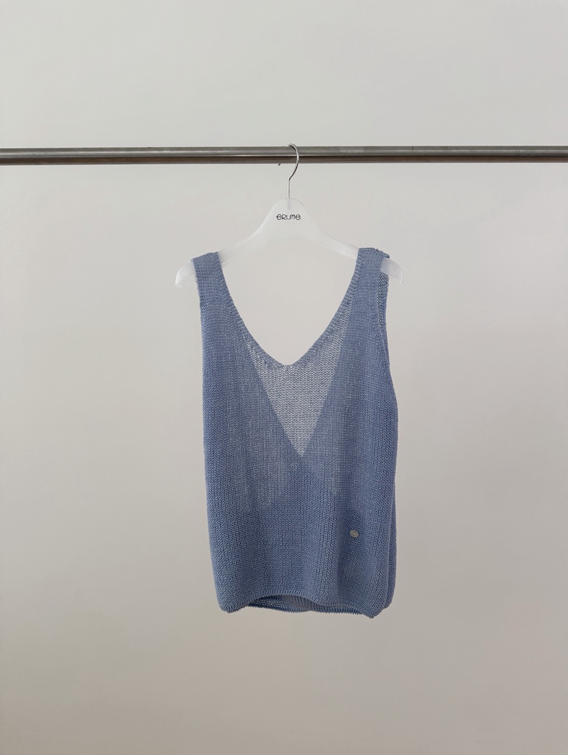 ERUME韓國代購女士新品熱賣人氣時尚推薦26春夏吊帶背心亞麻布ERUME吊帶/背心圖色1