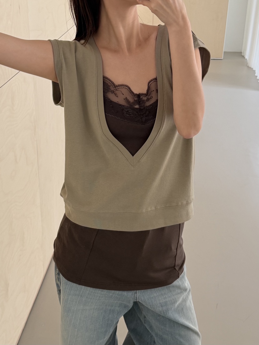 KARE/WEREPIECE韓國直郵實拍女士新款人氣時尚職業推薦T恤KARE/WEREPIECET恤