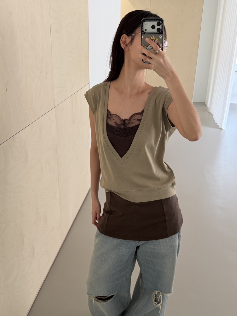 KARE/WEREPIECE韓國直郵實拍女士新款人氣時尚職業推薦T恤KARE/WEREPIECET恤