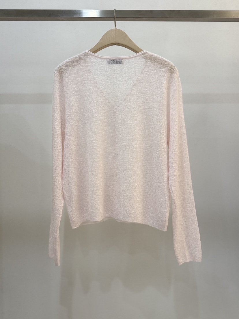 BLANC-A韓國代購女裝新款26春夏時尚人氣推薦針織衫亞麻BLANC-A針織衫