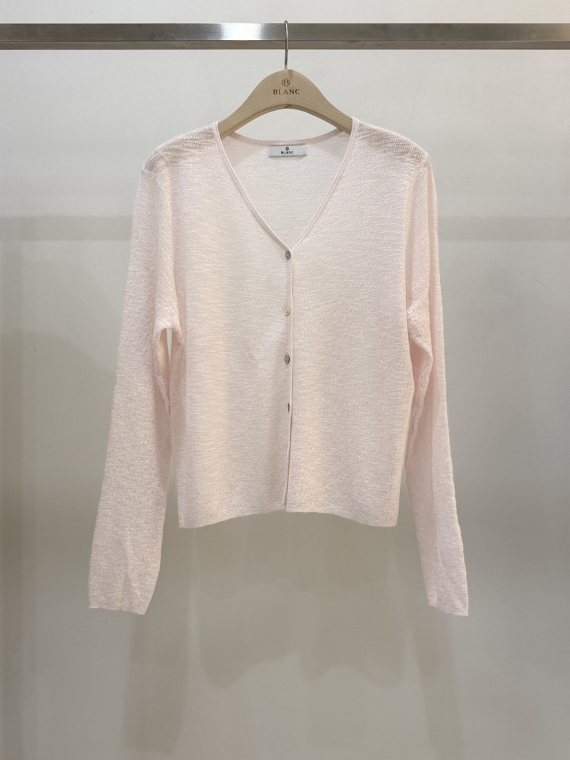 BLANC-A韓國代購女裝新款26春夏時尚人氣推薦針織衫亞麻BLANC-A針織衫圖色3