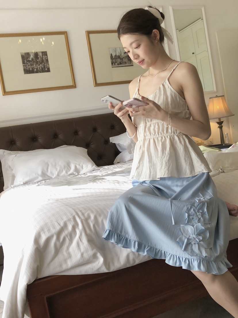 ERUME韓國東大門代購女裝新品推薦時尚人氣26春夏吊帶背心ERUME吊帶/背心