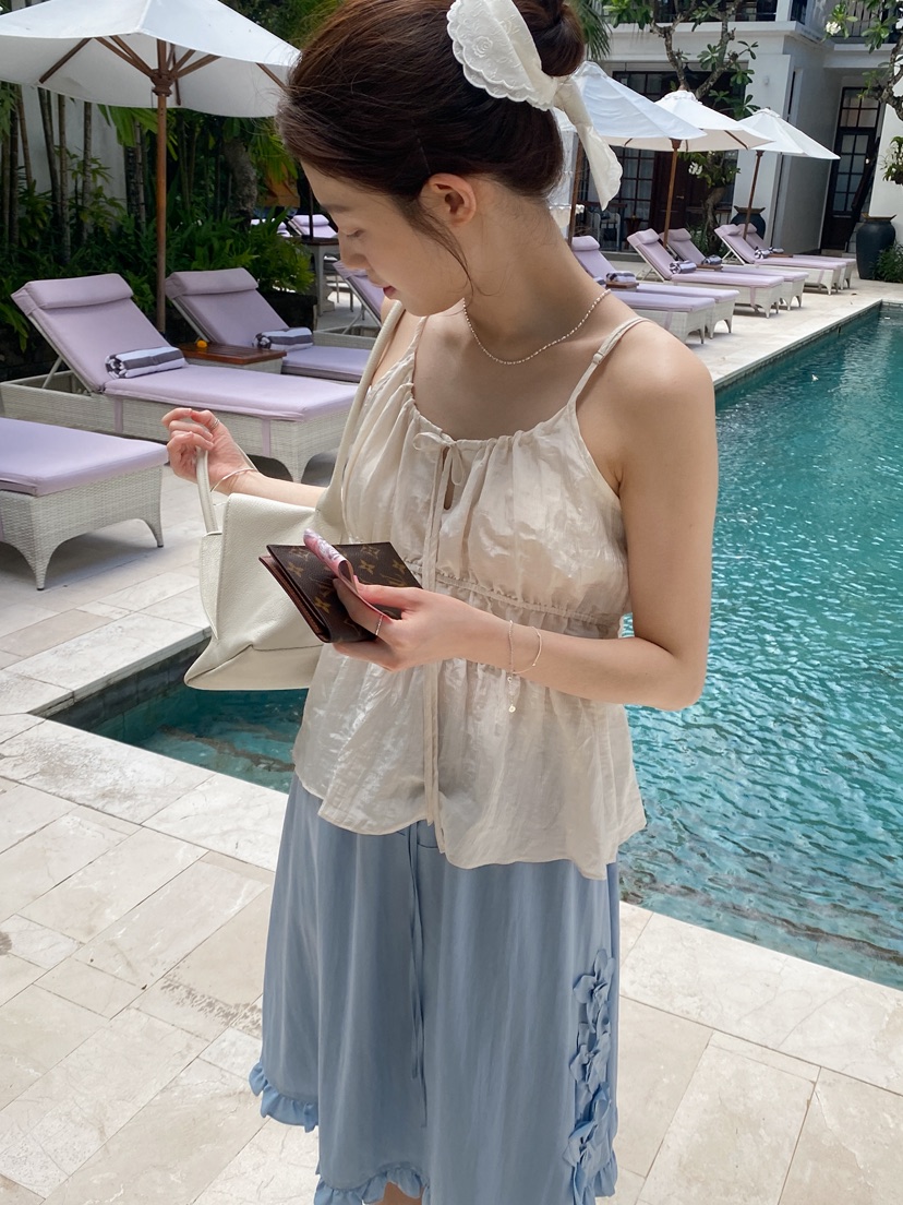 ERUME韓國東大門代購女裝新品推薦時尚人氣26春夏吊帶背心ERUME吊帶/背心