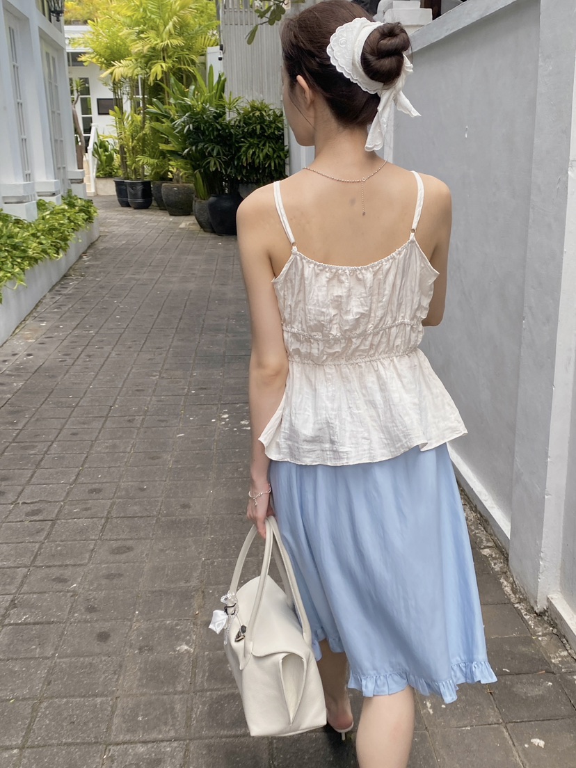 ERUME韓國東大門代購女裝新品推薦時尚人氣26春夏吊帶背心ERUME吊帶/背心