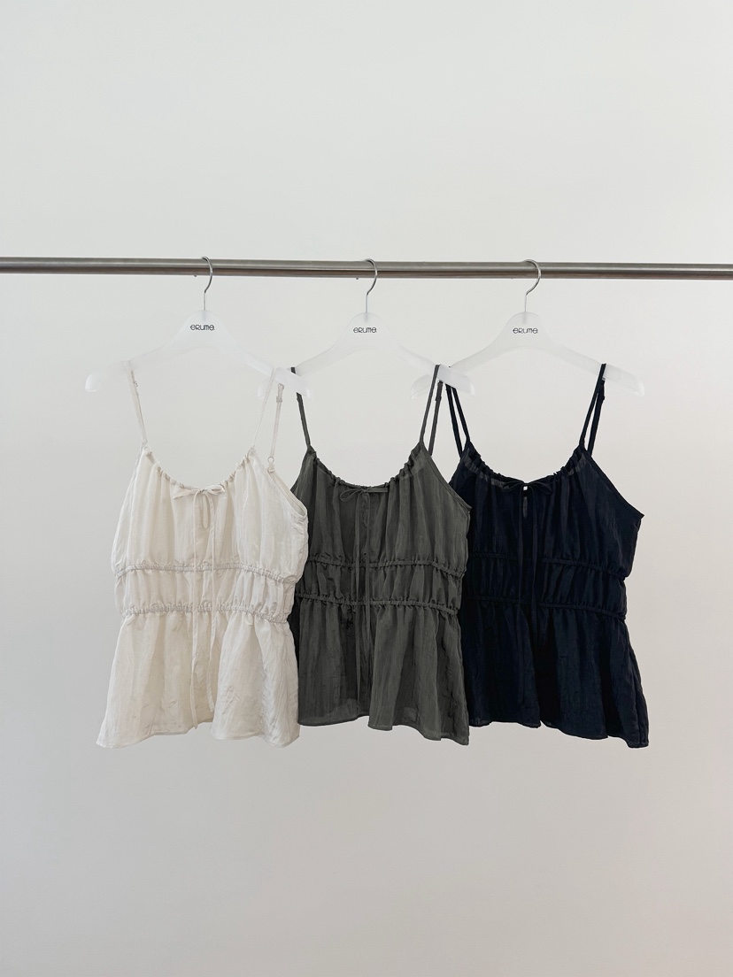 ERUME韓國東大門代購女裝新品推薦時尚人氣26春夏吊帶背心ERUME吊帶/背心