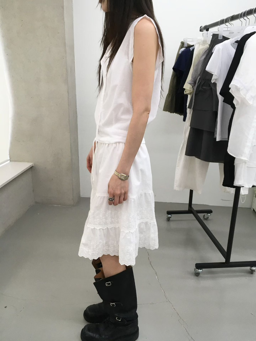 MINIMUZE韓國代購女士新品26春夏真品推薦人氣半身裙中短裙MINIMUZE半身裙/中短裙