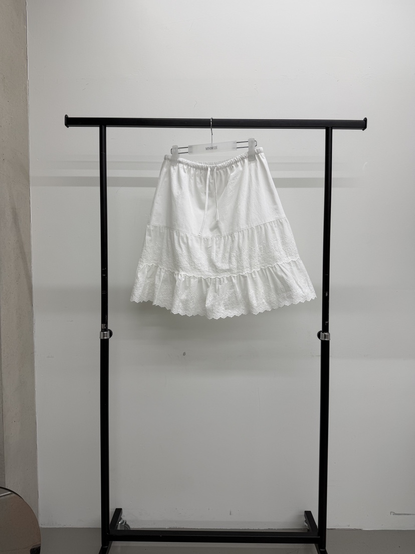 MINIMUZE韓國代購女士新品26春夏真品推薦人氣半身裙中短裙MINIMUZE半身裙/中短裙圖色1