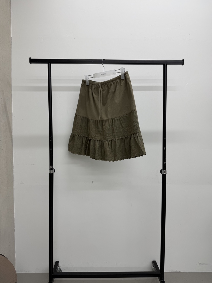 MINIMUZE韓國代購女士新品26春夏真品推薦人氣半身裙中短裙MINIMUZE半身裙/中短裙圖色2