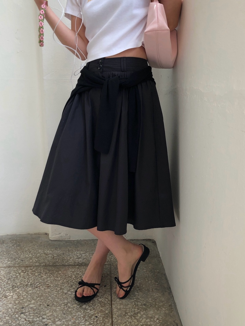 UNBOUND韓國代購女裝新款推薦26春夏休閑時尚半身裙中短裙UNBOUND半身裙/中短裙