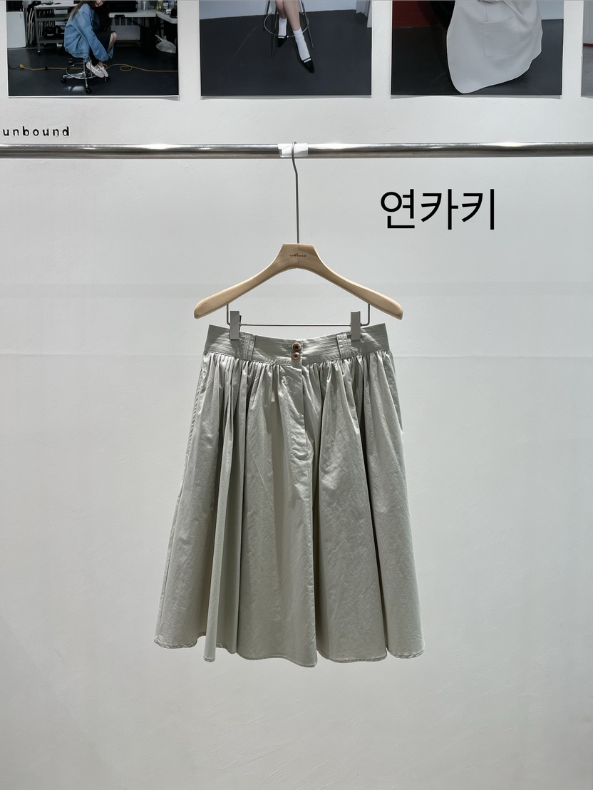 UNBOUND韓國代購女裝新款推薦26春夏休閑時尚半身裙中短裙UNBOUND半身裙/中短裙圖色1