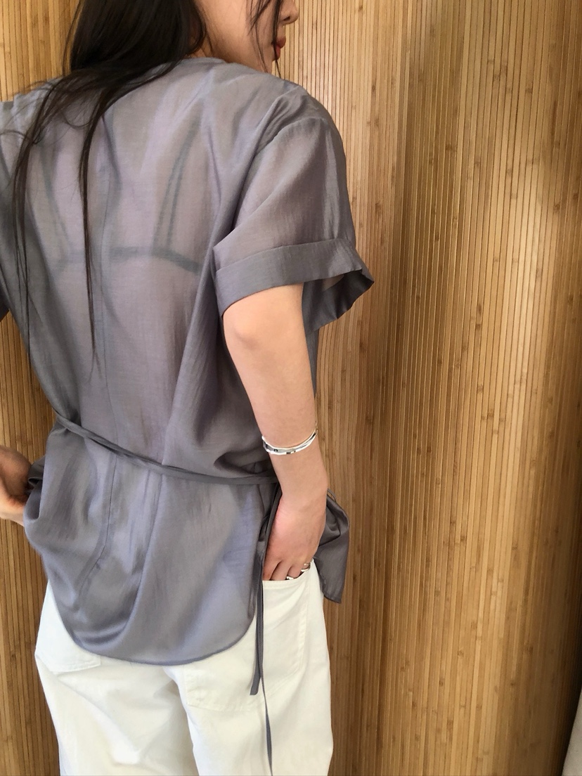 UNBOUND韓國東大門代購女裝新款職業休閑26春夏襯衫蕾絲衫UNBOUND襯衫/蕾絲衫