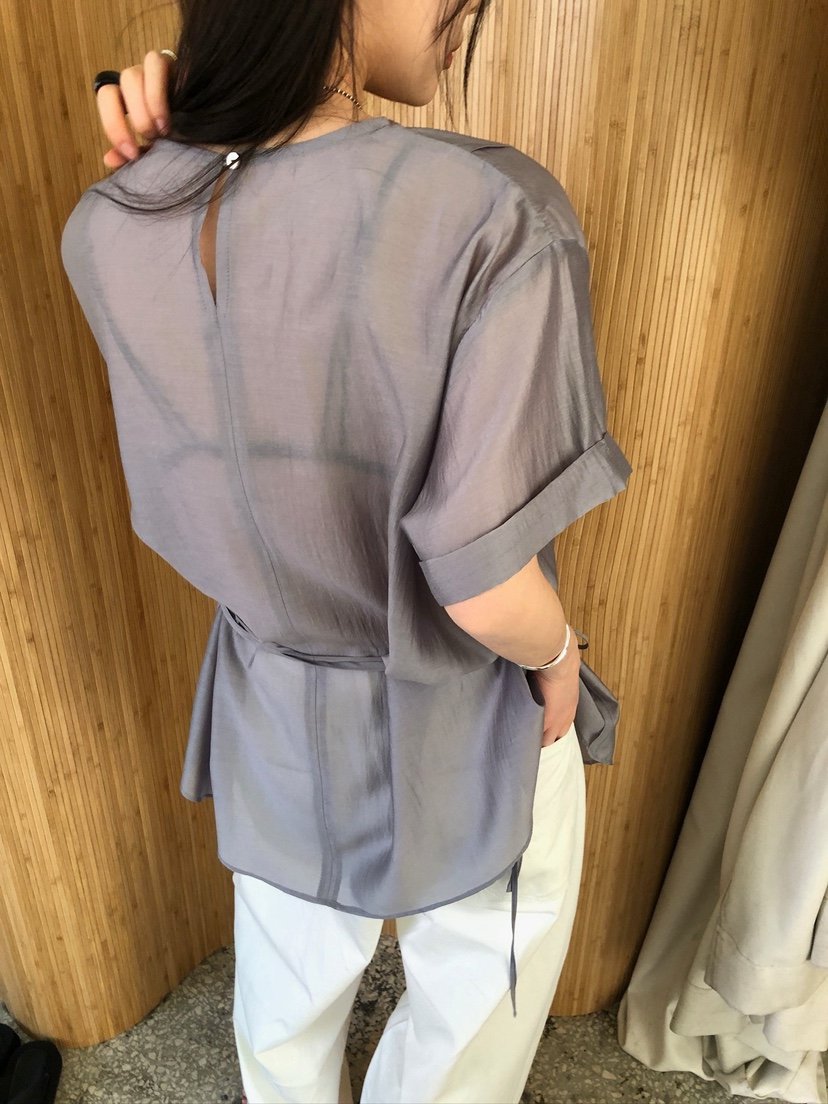 UNBOUND韓國東大門代購女裝新款職業休閑26春夏襯衫蕾絲衫UNBOUND襯衫/蕾絲衫