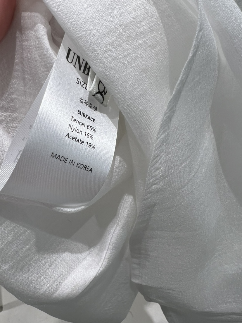 UNBOUND韓國東大門代購女裝新款職業休閑26春夏襯衫蕾絲衫UNBOUND襯衫/蕾絲衫