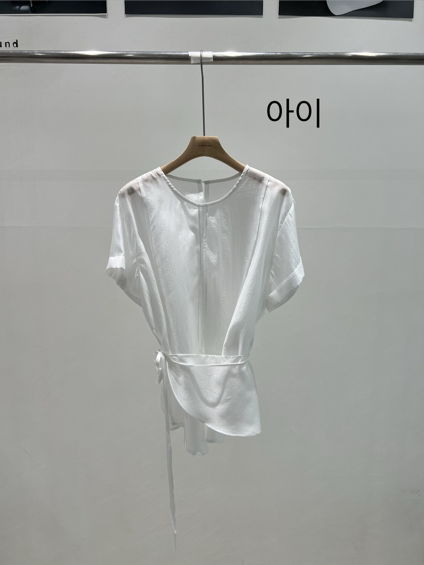 UNBOUND韓國東大門代購女裝新款職業休閑26春夏襯衫蕾絲衫UNBOUND襯衫/蕾絲衫圖色2