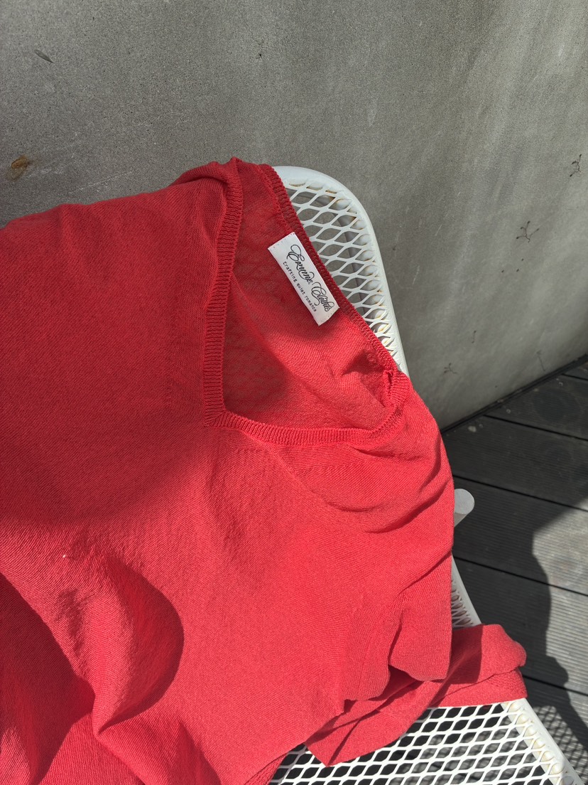 ERUME韓國直郵女士新品人氣職業推薦26春夏時尚針織衫亞麻布ERUME針織衫