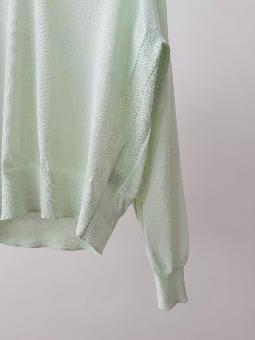 ERUME韓國直郵女士新品人氣職業推薦26春夏時尚針織衫亞麻布ERUME針織衫