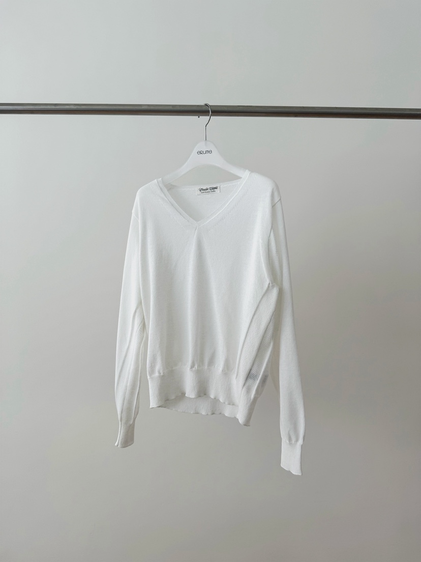 ERUME韓國直郵女士新品人氣職業推薦26春夏時尚針織衫亞麻布ERUME針織衫圖色1