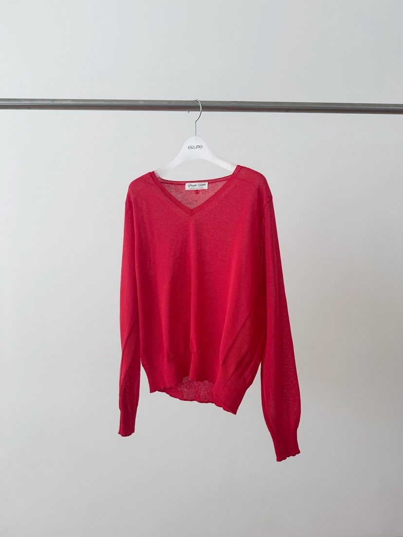 ERUME韓國直郵女士新品人氣職業推薦26春夏時尚針織衫亞麻布ERUME針織衫圖色3