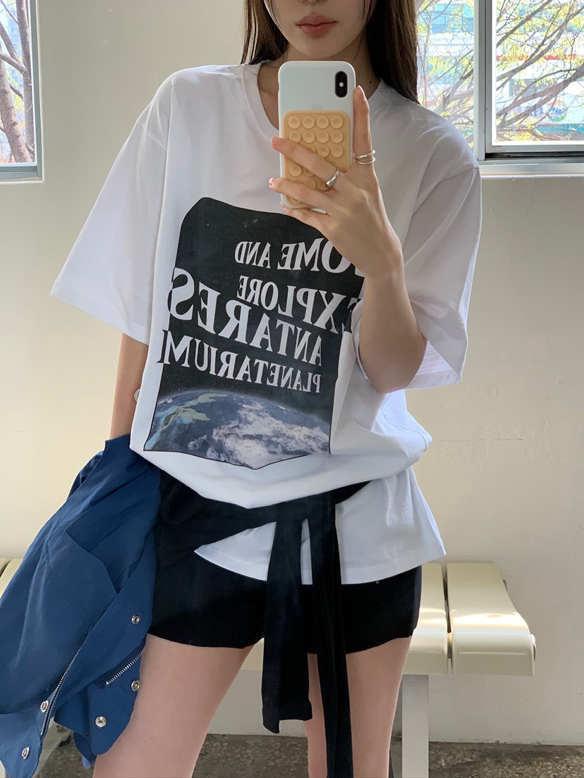 UNBOUND韓國代購女裝新品26春夏時尚真品人氣休閑推薦T恤UNBOUNDT恤