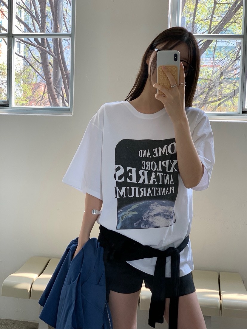 UNBOUND韓國代購女裝新品26春夏時尚真品人氣休閑推薦T恤UNBOUNDT恤