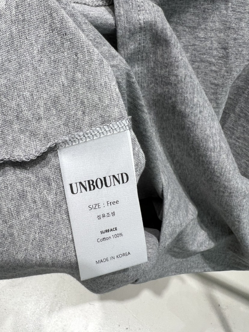 UNBOUND韓國代購女裝新品26春夏時尚真品人氣休閑推薦T恤UNBOUNDT恤