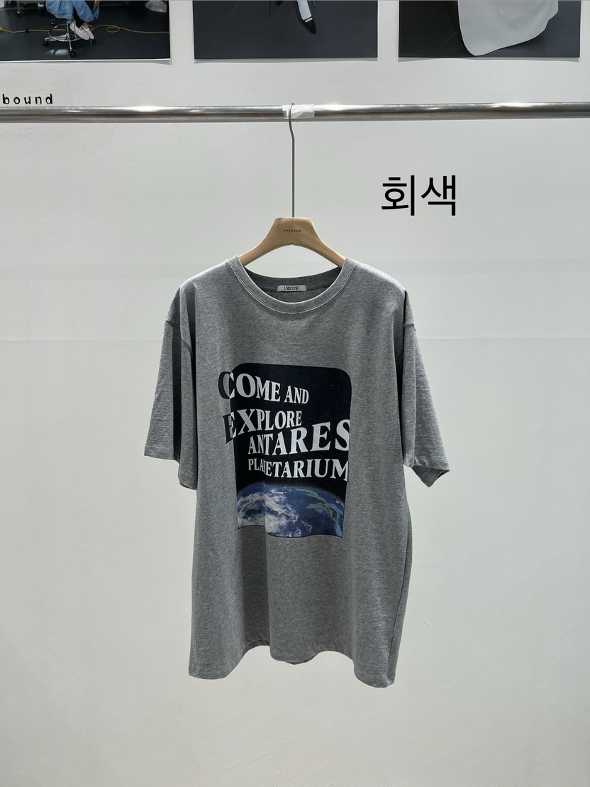 UNBOUND韓國代購女裝新品26春夏時尚真品人氣休閑推薦T恤UNBOUNDT恤圖色2