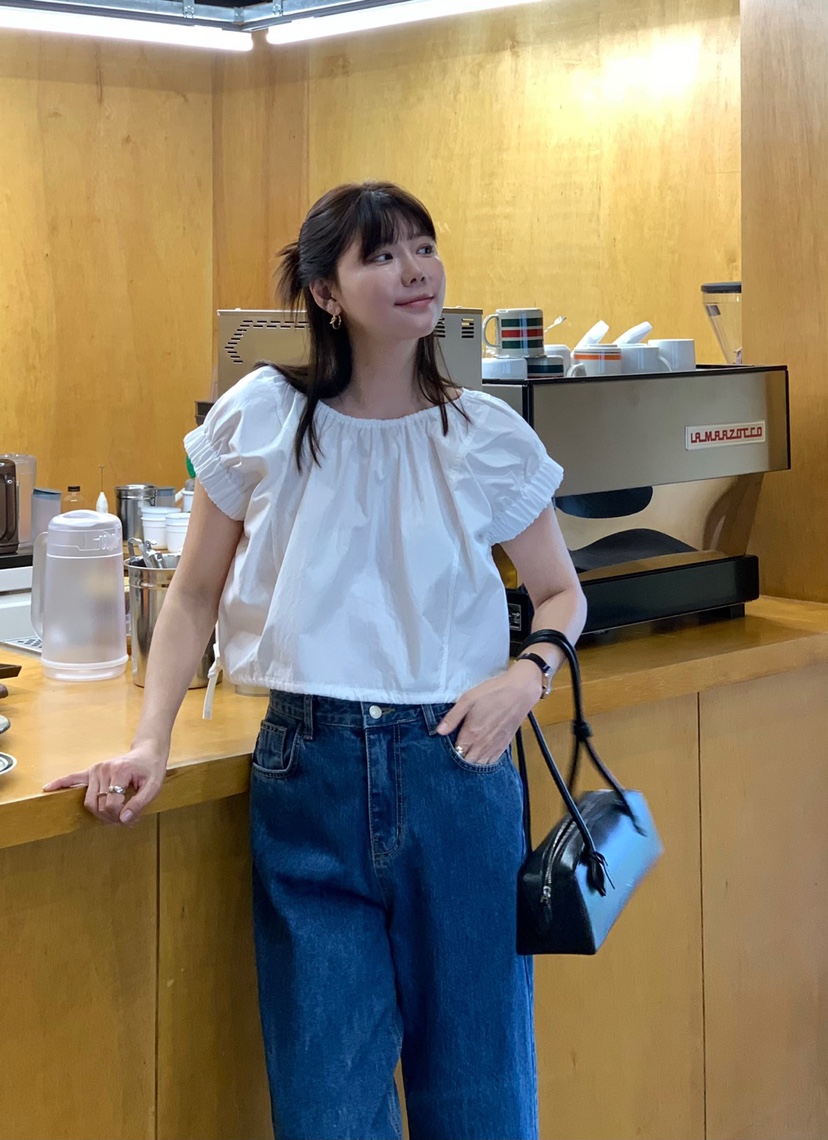 COURGETTE韓國東大門代購女裝新款職業人氣休閑襯衫蕾絲衫COURGETTE襯衫/蕾絲衫