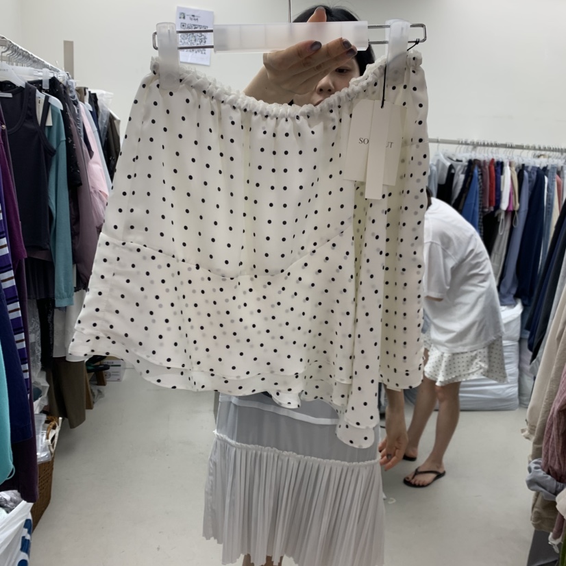 SOLD OUT韓國直郵女裝新品熱賣休閑推薦職業時尚短裙不對稱SOLD OUT短裙