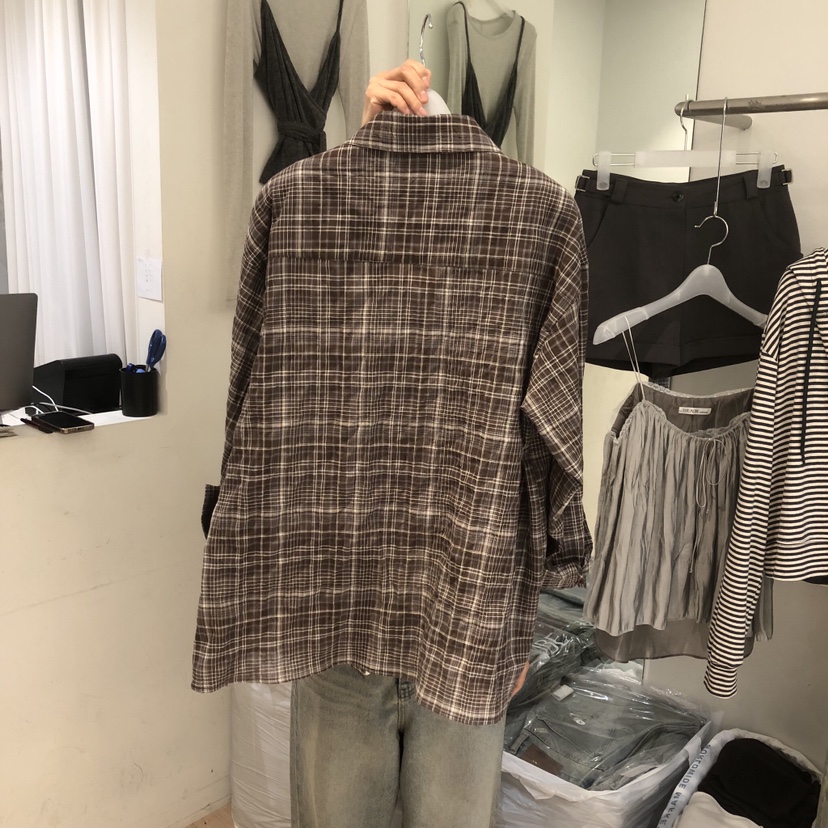 AUBE韓國東大門代購女士新品人氣時尚襯衫蕾絲衫不含內搭AUBE襯衫/蕾絲衫