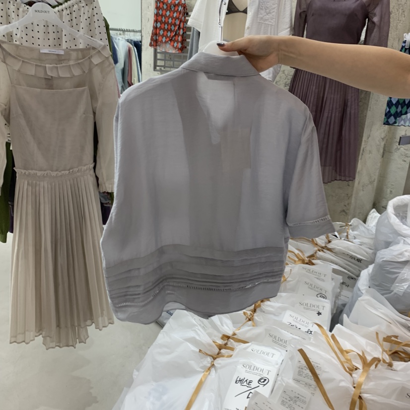 SOLD OUT韓國東大門代購女士新品人氣職業休閑襯衫蕾絲衫SOLD OUT襯衫/蕾絲衫
