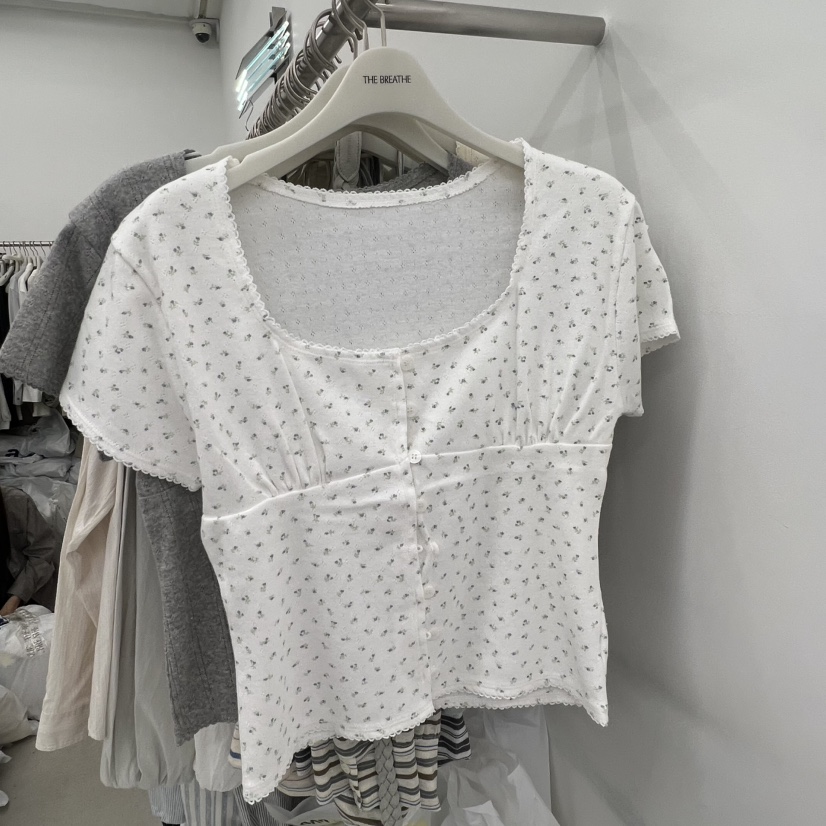 BREATHE東大門實拍女士新品熱賣真品26春夏休閑推薦T恤開衫BREATHET恤圖色1