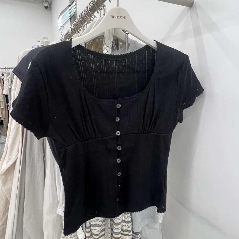 BREATHE東大門實拍女士新品熱賣真品26春夏休閑推薦T恤開衫BREATHET恤圖色4