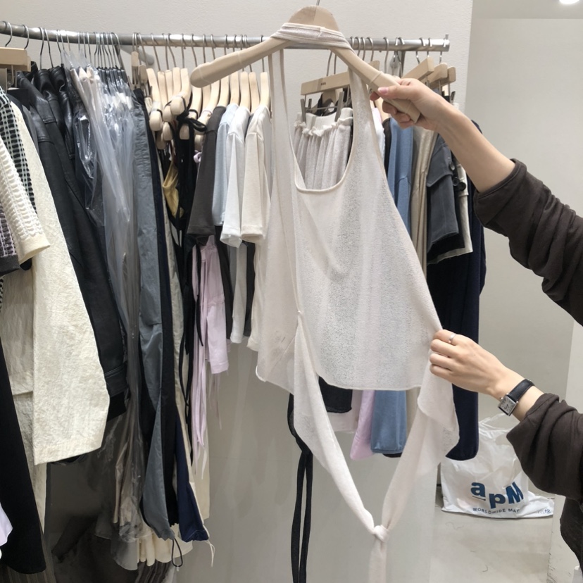 FRE韓國直郵女士新款人氣職業26春夏時尚休閑推薦吊帶背心FRE SEOUL吊帶/背心