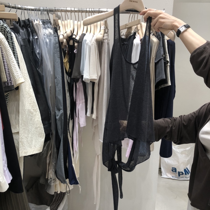 FRE韓國直郵女士新款人氣職業26春夏時尚休閑推薦吊帶背心FRE SEOUL吊帶/背心圖色2