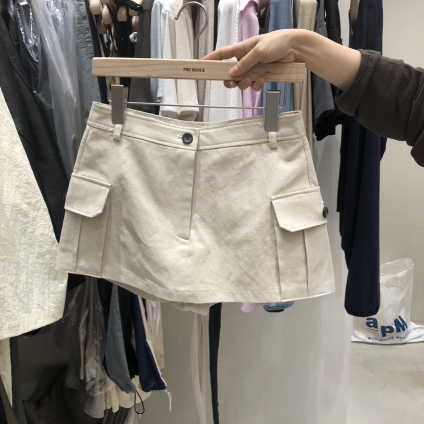 FRE韓國直郵實拍女士新品熱賣26春夏推薦休閑職業人氣裙褲FRE SEOUL裙褲圖色1