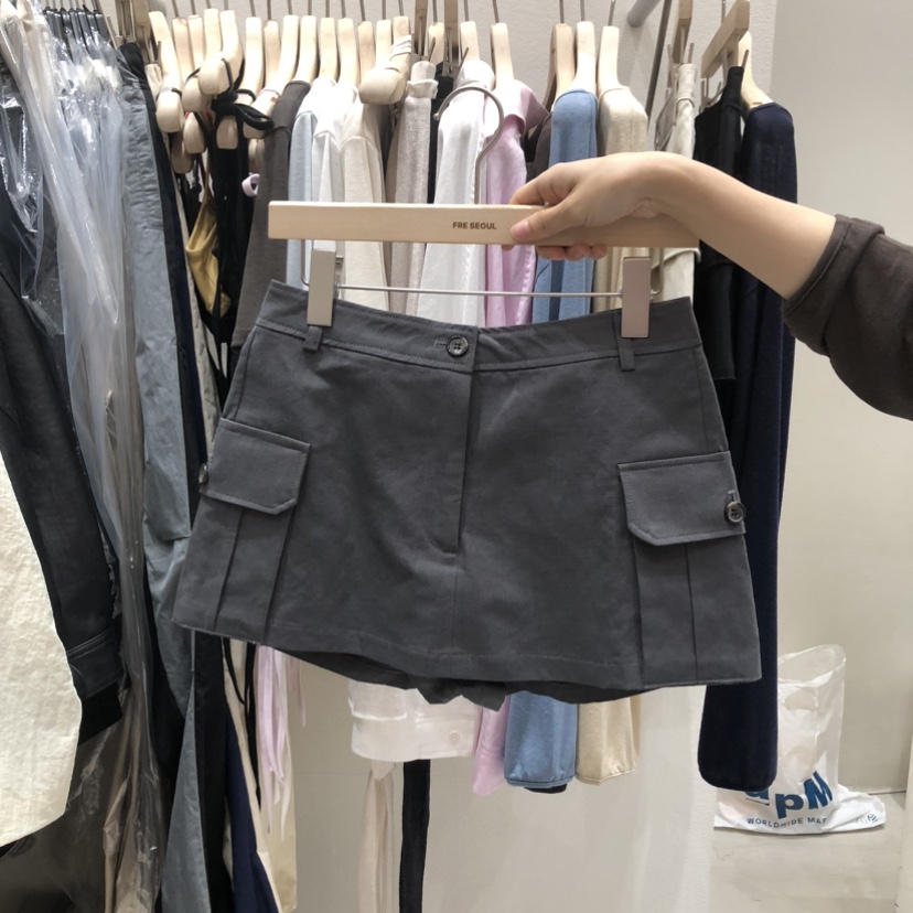 FRE韓國直郵實拍女士新品熱賣26春夏推薦休閑職業人氣裙褲FRE SEOUL裙褲圖色3