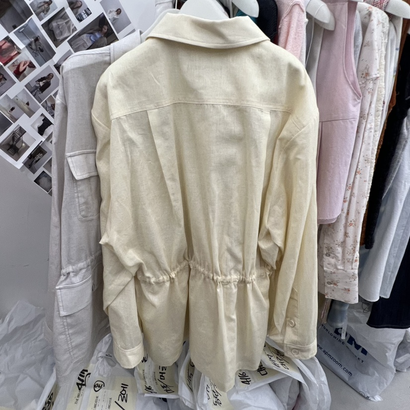 BREATHE韓國直郵女士新品26春夏休閑職業時尚熱賣夾克口袋BREATHE夾克