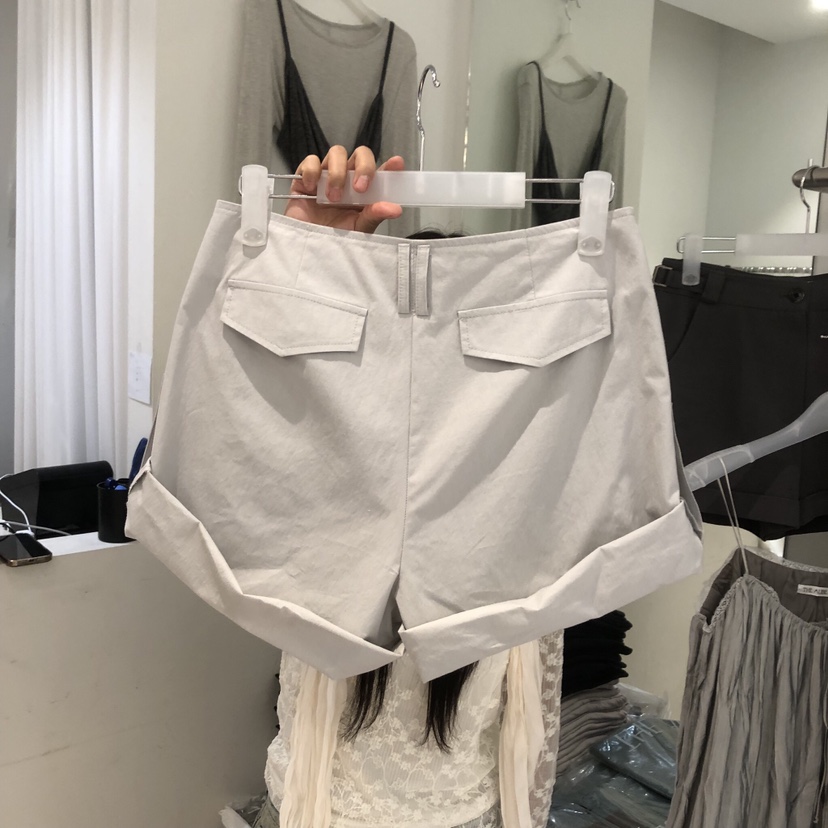 AUBE韓國東大門直郵女裝新品時尚休閑職業人氣26春夏短褲AUBE短褲