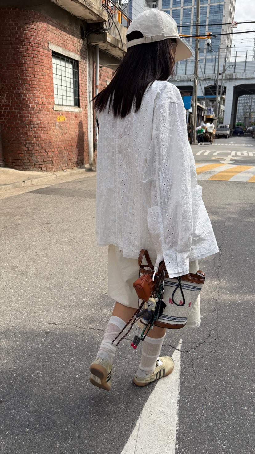 FRANC—L東大門實拍女裝新品真品推薦休閑熱賣26春夏夾克蕾絲FRANC夾克