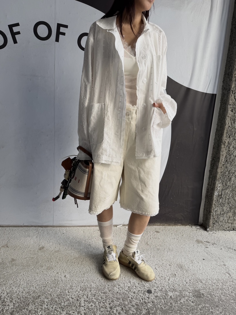 FRANC—L東大門實拍女裝新品真品推薦休閑熱賣26春夏夾克蕾絲FRANC夾克