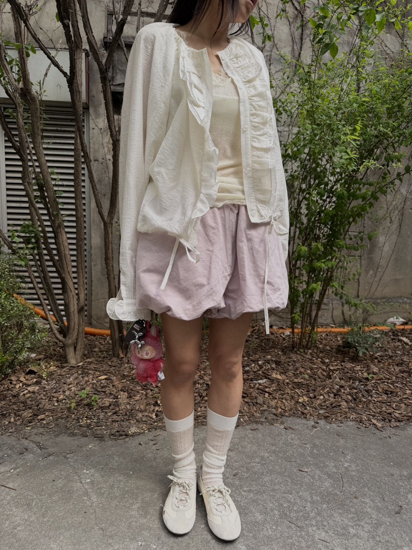 FRANC—L韓國東大門代購女裝新款職業熱賣休閑襯衫蕾絲衫FRANC襯衫/蕾絲衫