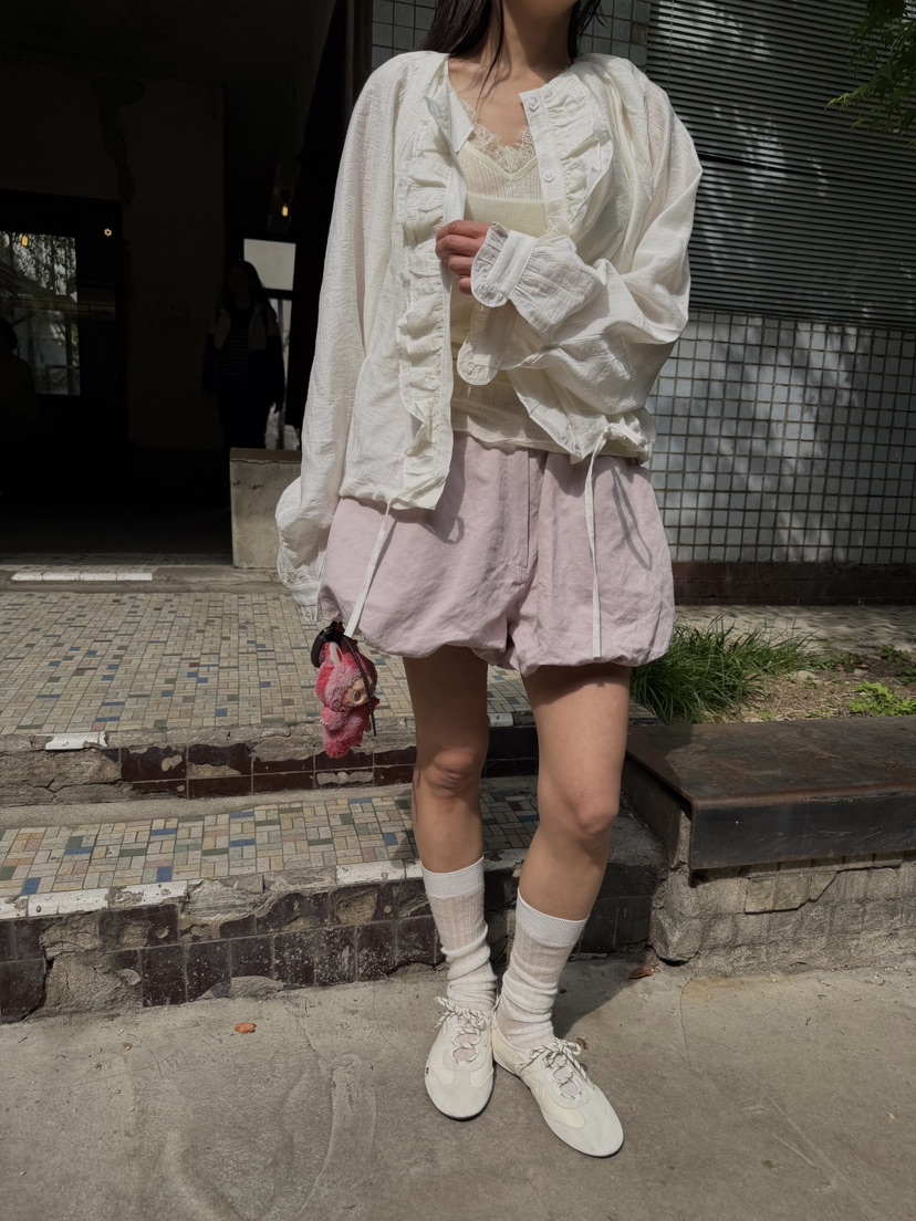 FRANC—L韓國東大門代購女裝新款職業熱賣休閑襯衫蕾絲衫FRANC襯衫/蕾絲衫