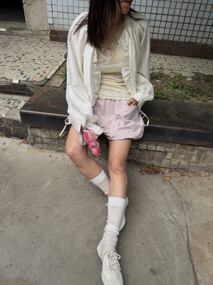 FRANC—L韓國東大門代購女裝新款職業熱賣休閑襯衫蕾絲衫FRANC襯衫/蕾絲衫