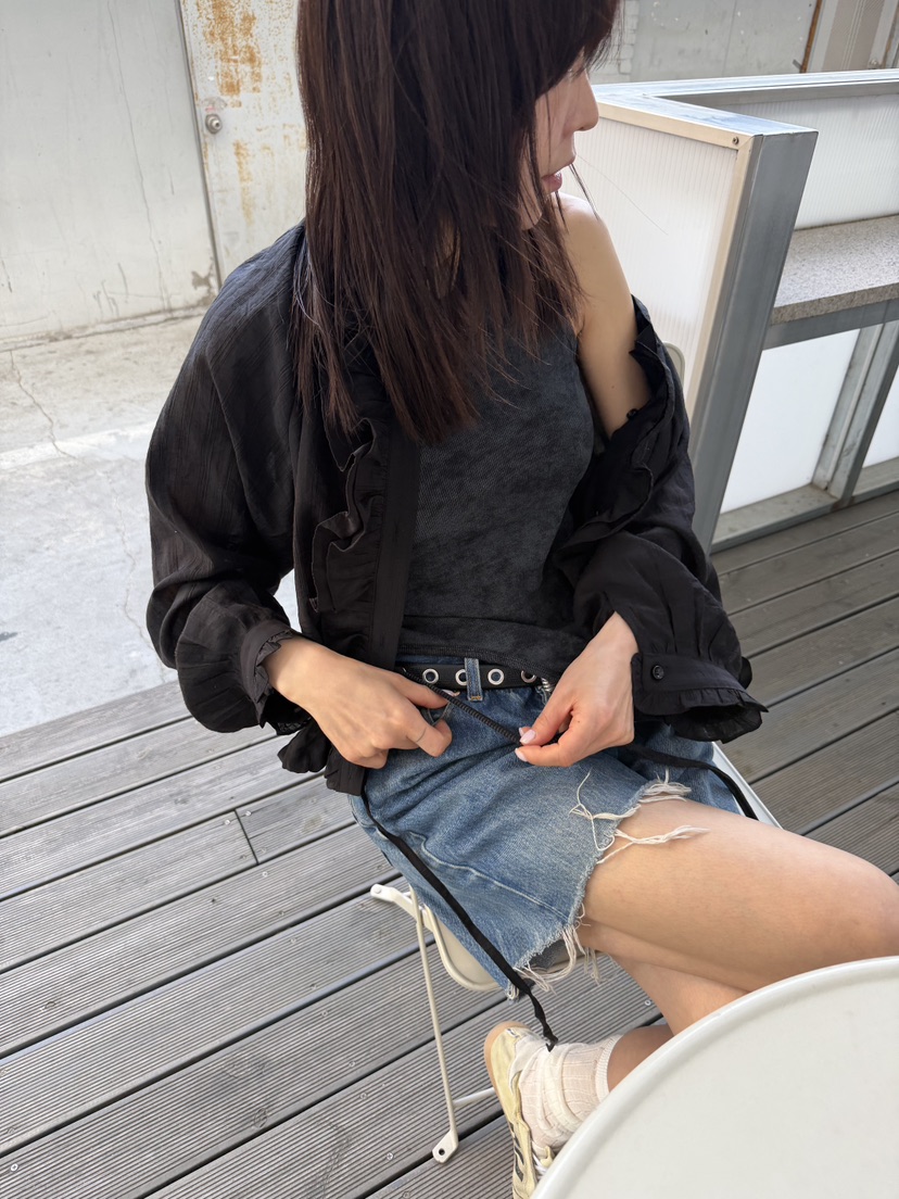 FRANC—L韓國東大門代購女裝新款職業熱賣休閑襯衫蕾絲衫FRANC襯衫/蕾絲衫