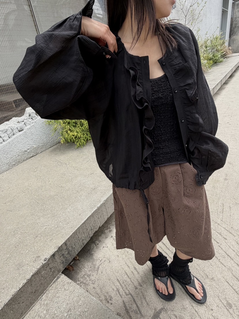 FRANC—L韓國東大門代購女裝新款職業熱賣休閑襯衫蕾絲衫FRANC襯衫/蕾絲衫圖色2