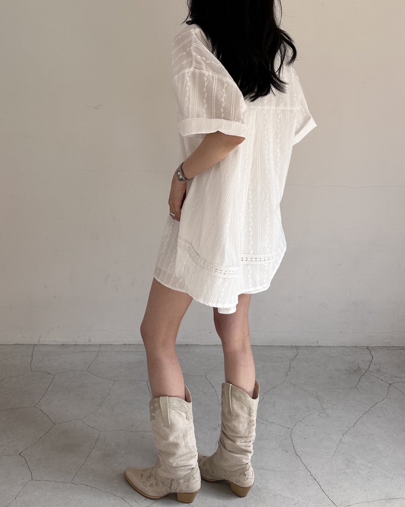 HOWDY/FACT THE NERD東大門代購女裝新款人氣襯衫蕾絲衫HOWDY/FACT THE NERD襯衫/蕾絲衫