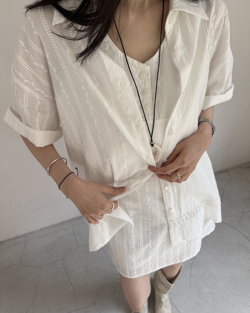 HOWDY/FACT THE NERD東大門代購女裝新款人氣襯衫蕾絲衫HOWDY/FACT THE NERD襯衫/蕾絲衫